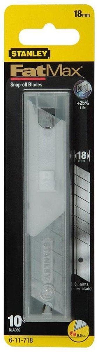 Stanley FatMax - Ekstra Snap-Off Kniv 18mm - 10 stk