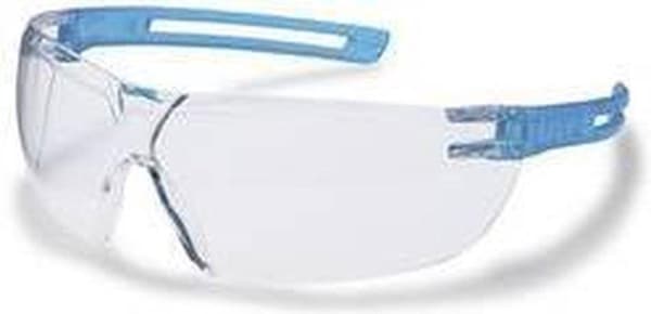 Uvex x-fit 9199265 Skyddsglasögon Blå, Genomskinlig
