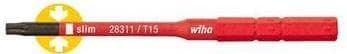 Wiha VDE intern TORX udskiftelig klinge SoftFinish elektrisk T 20 75 mm Velegnet til Moment (35509)
