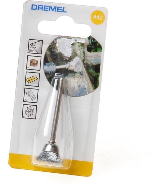 Dremel Multipack Trådbørsteskål model - 2 stk - 442