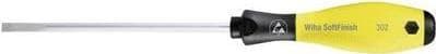 Wiha ESD skruetrækker SoftFinish 302ESD Bladbredde: 3 mm Bladlængde: 100 mm DIN EN 61340-5-1 (27150)