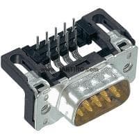 Harting 09 65 262 6813 - D-Sub 2 - Sort - Metallisk - Polybutylenterephthalat (PBT) - Stål - Termoplastisk harpiks - Kobberlegering - 10 mO - 1000 V (