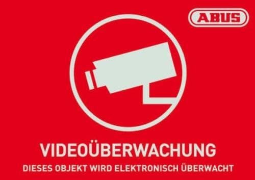 ABUS AU1421 Videovaroitustarra -D- 74 x 52,5 mm