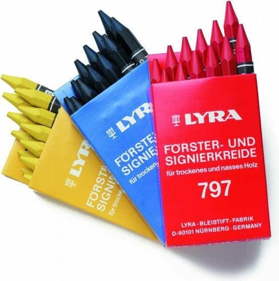 Cimco 212172 Marker Crayon Red 12 st (212172)