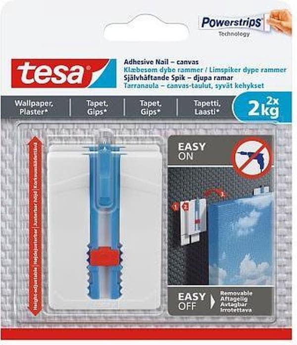 tesa® selvklæbende neglelærred tapet og gips 2 kg