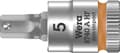 Miniatyrbild 1 av 3: Wera 8740 A 05003335001 Insexnyckelbitsinsats 5 mm 1/4 (6,3 mm)