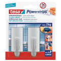 Miniatyrbillede 1 af 8: Tesa Powerstrips Kroge Trend Large - Krom - 2 stk