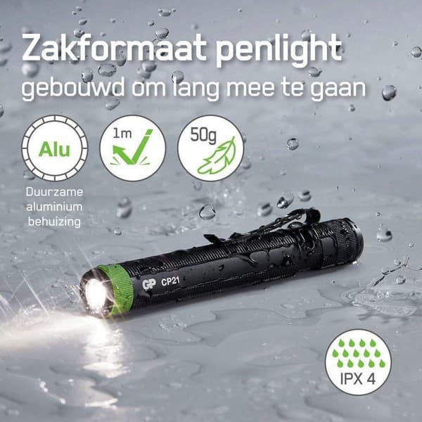 GP Taskulamppu 1x AAA Cp21 20 lumen