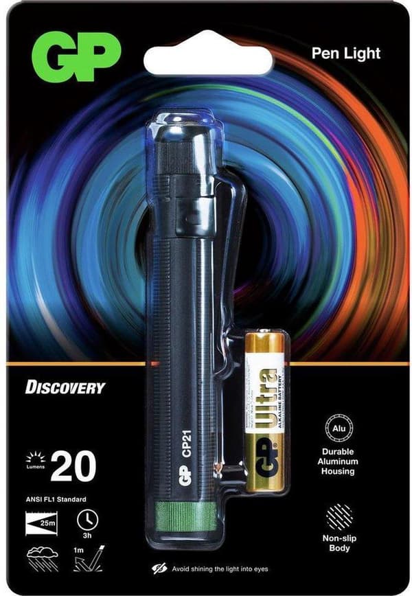 GP Taskulamppu 1x AAA Cp21 20 lumen