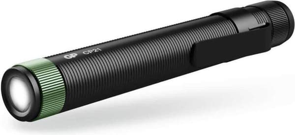 GP Taskulamppu 1x AAA Cp21 20 lumen musta