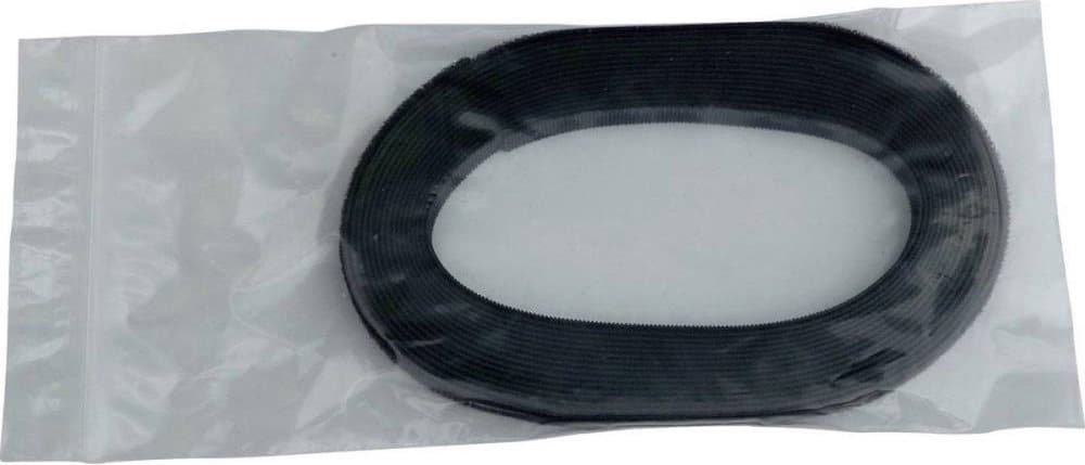 TRU COMPONENTS 696-330-Bag Kardborre För buntning av kardborredel (LxB) 5000 mm x 10 mm Svart 5 m