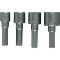 Bosch tilbehør 2609255904 topnøgle maskinholder sæt drev 1/4 (6,3 mm) 1 sæt