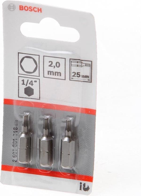 Bosch - BIT 1/4XH-TORS/IS 2 /3 - 3 st