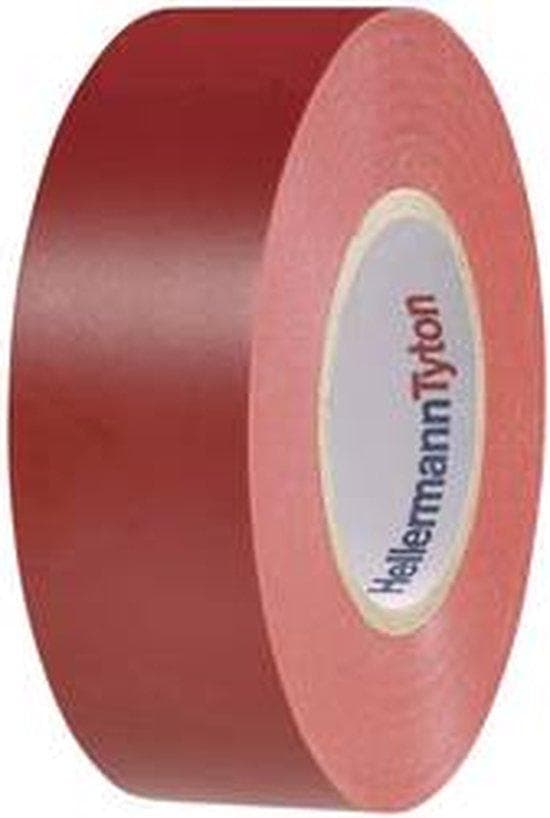 HellermannTyton HTAPE-FLEX15-25x25-PVC-RD 710-00134 isoleringstape 1 rulle(r) (710-00134)