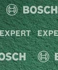 Miniatyrbillede 1 af 6: Bosch Professional 2x Expert N880 fleecepuder (til stålplade, 115 x 140 mm, meget fin klasse A, tilbehør til håndslibning)