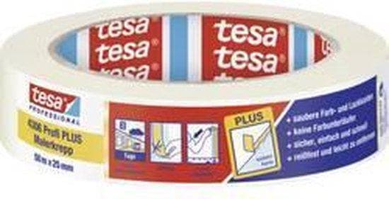 tesa PREMIUM 04306-00043-02 maskeringstejp krepp® beige (L x B) 50 mx 25 mm 1 st (04306-00043-02)