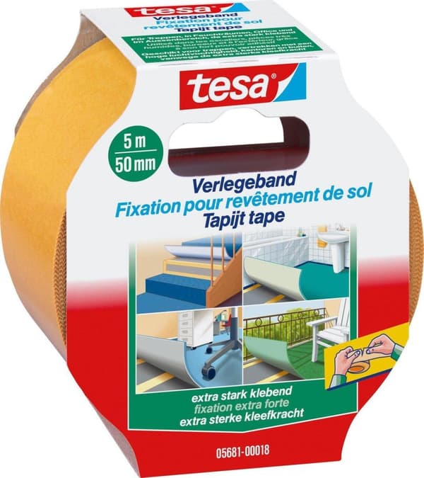 Tesa mattband - brun - 50 mm x 5 m