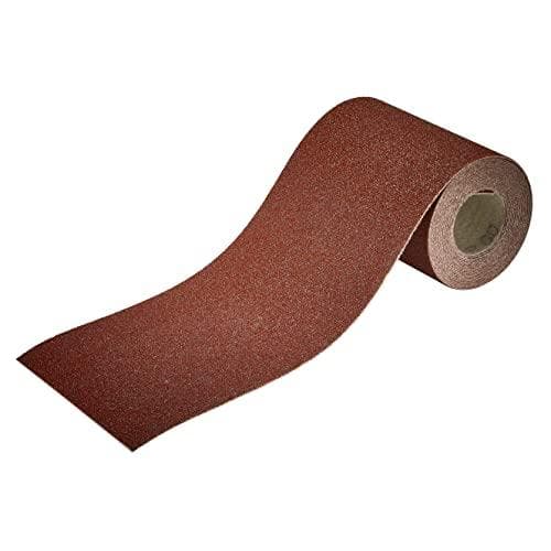 Wolfcraft 1739000 4m x 115mm Easy Fix rulle med slippapper korund med 60-korn