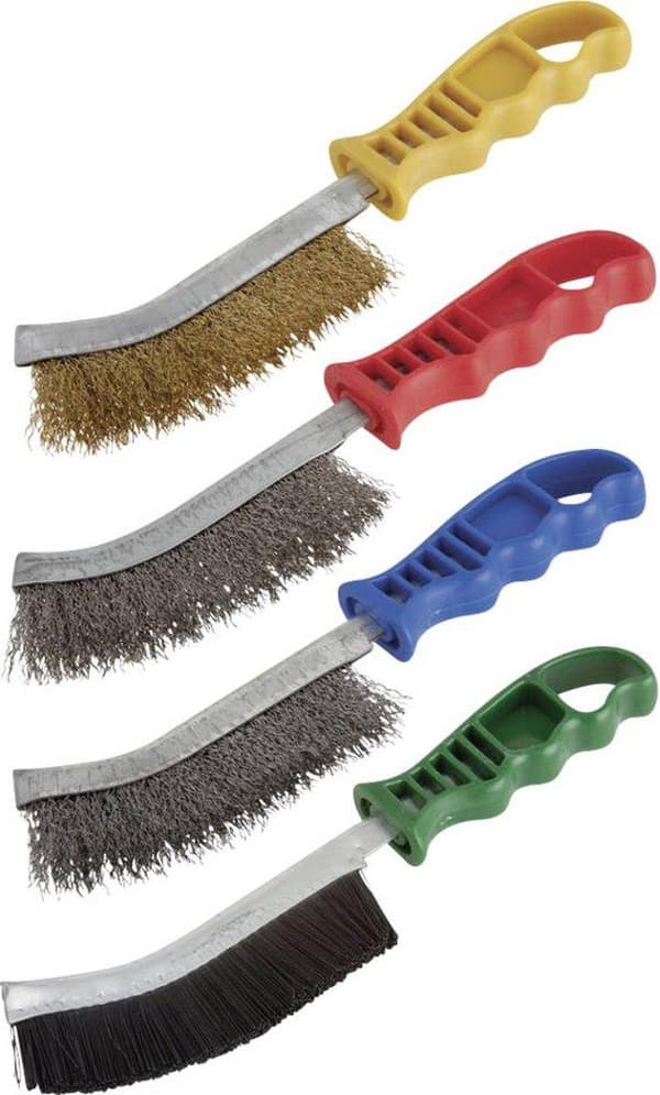 Wolfcraft Stålbørste rustfrit stål 265 mm 1 stk(e) 1 stk(e)