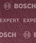 Miniatyrbillede 1 af 6: Bosch Professional 2x Expert N880 fleecepuder (til stålplade, 115 x 140 mm, finhed meget fin GP, tilbehør til håndslibning)