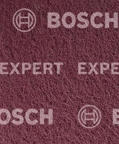 Bosch Professional 2x Expert N880 fleecetyynyt (teräslevylle, 115 x 140 mm, hienous erittäin hieno GP, käsinhiontatarvikkeet)
