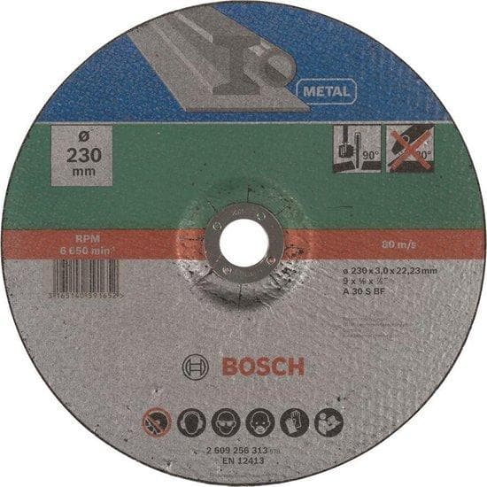 Bosch 2609256313 - Skæreskive - metal - 22,23 mm (2609256313)