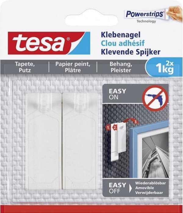 Tesa Adhesive Nail Sensitive Pinnat 1KG - 2 kpl