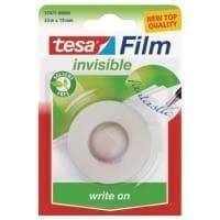 tesa-film, matt osynlig, 19 mm x 33 m självhäftande film av PP-film, skrivbar, kopieringsneutral (57477-00004-02)