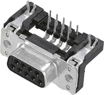 Harting 09 66 152 6611 - D-Sub 1 - Sort - Metallisk - Polybutylenterephthalat (PBT) - Stahl - Termoplast Harz - Kupferlegierung - 10 mO - 1000 V (09 6