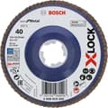 Miniatyrbillede 1 af 2: Bosch Best for Metal X571 - slibeskive - til metal - 115 mm - X-LOCK - korn: K40