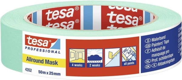 tesa ALLROUND MASK 04352-00001-00 Malertape Mint (LxB) 50 mx 25 mm 1 stk.