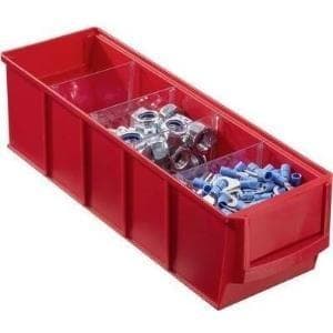 Allit 456521 förvaringsbox (L x B x H) 91 x 300 x 81 mm röd 1 st 91 x 300 x 81 mm