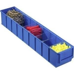 Allit opbevaringsboks ProfiPlus ShelfBox 500S blå blå (L x B x H) 91 x 500 x 81 mm (456560)