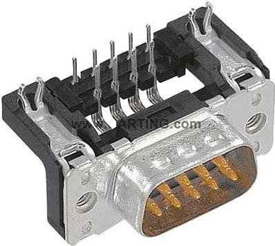 Harting 09 65 162 6811 D-sub hanstik 90 ° Antal ben: 9 Lodning 1 stk.