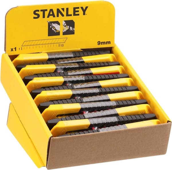 Stanley Snap-off veitsi SM - 9 mm - 130 mm pituus