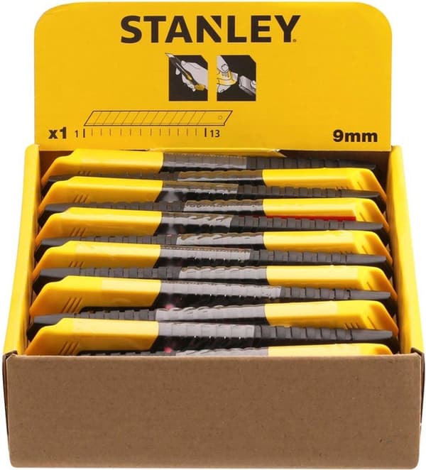 Stanley Snap-off veitsi SM - 9 mm - 130 mm pituus