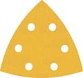 Miniatyrbild 1 av 6: Bosch Tillbehör EXPERT C470 2608900832 Delta sandpapperssats perforerad (L x B) 93 mm x 93 mm 6 st.