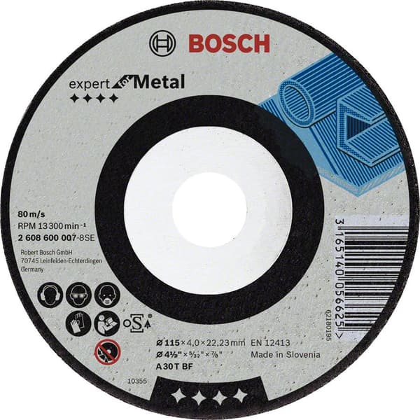 Bosch Expert til Metal - slibeskive - til metal - 125 mm