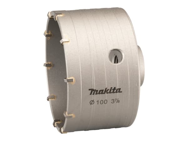 Makita - Hylskap - för kalksten, sten, tegel, murbruk, sand lime brick - 100 mm - SDS-plus
