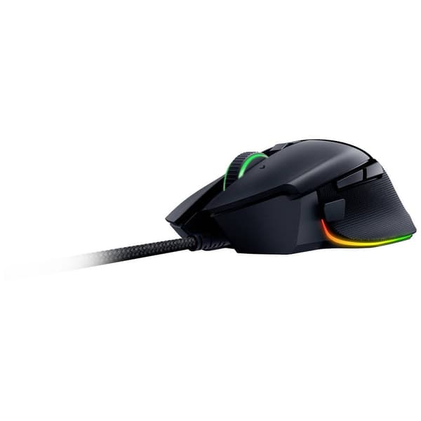 RAZER Basilisk V3 Ergonomisk gamingmus Sladd Optisk Svart 11 Knappar 26000 dpi Upplyst, Ergonomisk