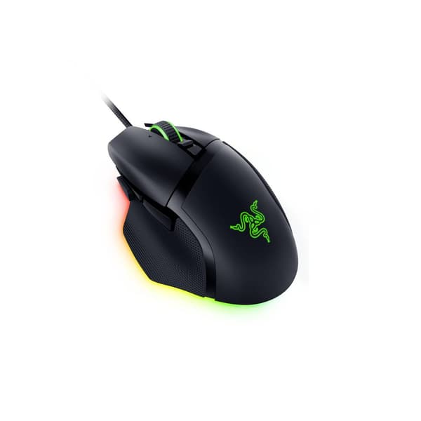 RAZER Basilisk V3 Ergonomisk gamingmus Sladd Optisk Svart 11 Knappar 26000 dpi Upplyst, Ergonomisk