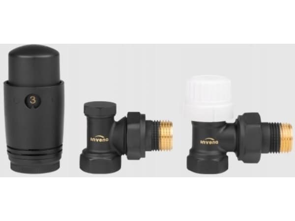 Invena INVENA INVENA TERMOSTATIC KIT BLACK