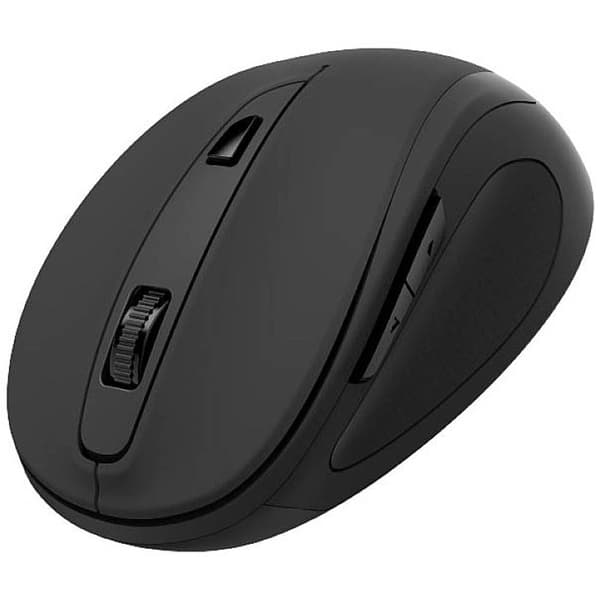 Hama MW-400 V2 WiFi mus Trådlös Optisk Svart 6 Knappar 800 dpi, 1200 dpi, 1600 dpi