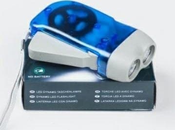 Flashlight ATL ZD42A Dynamo 3LED kinetic flashlight