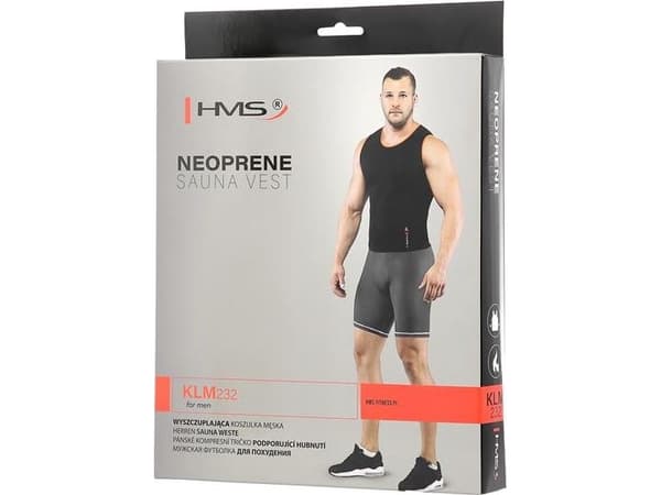 HMS KLM232 STØRRELSE XL SLIMMING T-SHIRT HERRE HMS