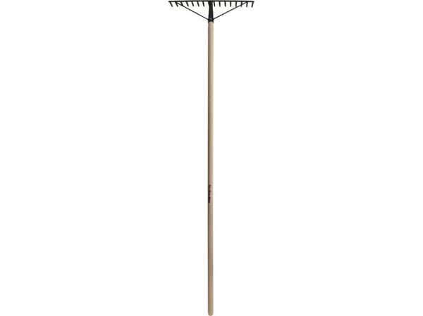 McGardenin vahvistettu metallirunkoinen 14-hampainen harava (MG-800-0463)