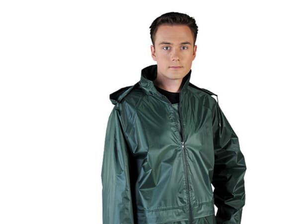 Reis Regnjacka med huva XXXL grön