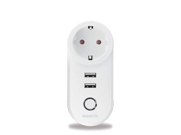 Marmitek Smart Me Power SI - Smart kontakt - trådlös - Wi-Fi - 2.4 Ghz