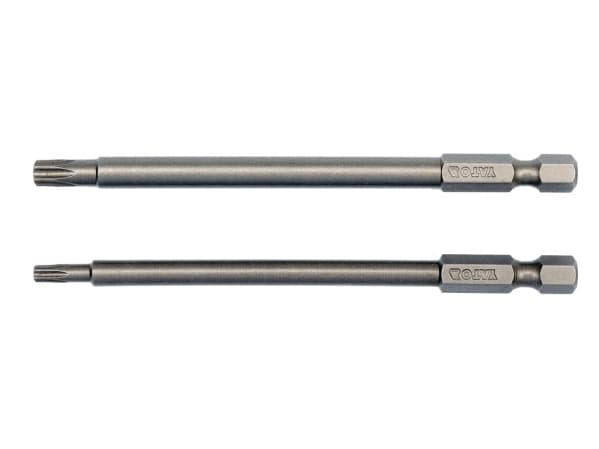 Yato YT-0491, 2 stykker, Torx, T15, T27, Stål, 100 mm, 25,4 / 4 mm (1 / 4")
