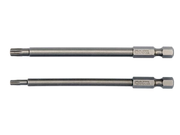 Yato YT-0491, 2 stykker, Torx, T15, T27, Stål, 100 mm, 25,4 / 4 mm (1 / 4")